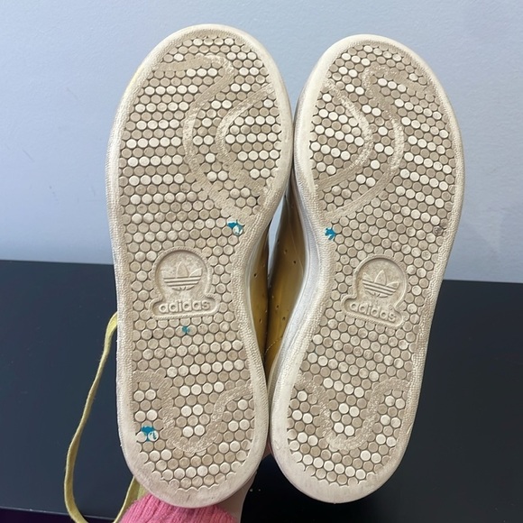 Adidas Originals Stan Smith Legacy Sneaker Gold Metallic kids women’s size US4 - Picture 12 of 12